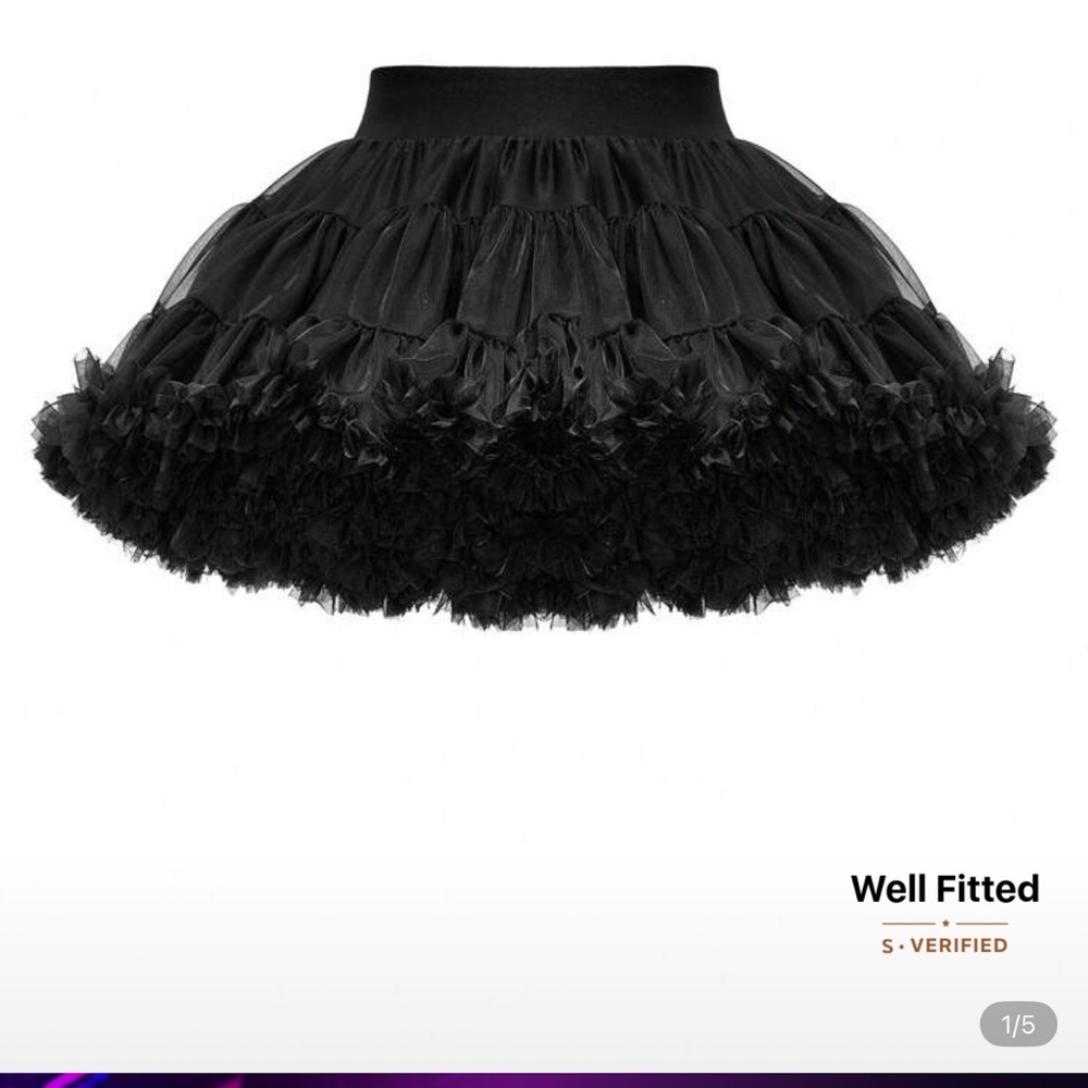 Black kids (girls) Skirt